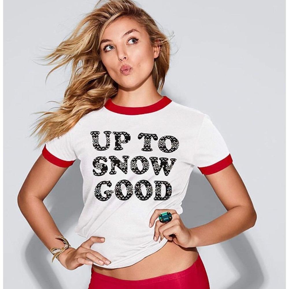 Pink Ringer tee Holla Daze Bling shirt